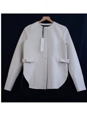 Another Tomorrow Collarless Jacket - Sm - NWT